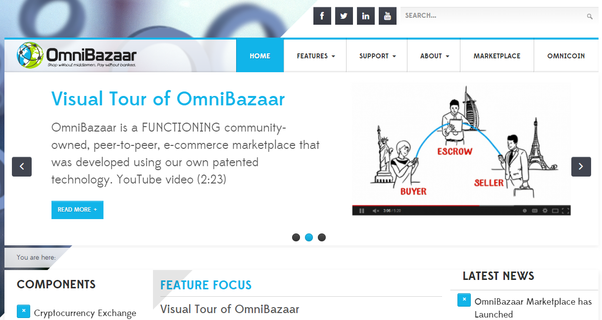 a project build by coderplus | omnibazaar